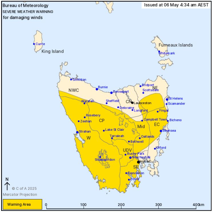TasALERT (@tasalert) on Twitter photo .<a href="/BOM_Tas/">Bureau of Meteorology, Tasmania</a> has issued a Severe Weather Warning - Damaging Winds For people in Western,Upper Derwent Valley, South East, East Coast,Central Plateau, Midlands and parts of North East,North West Coast and Central North Forecast Districts. For more info visit rb.gy/yu4v9r .<a href="/BOM_Tas/">Bureau of Meteorology, Tasmania</a> has issued a Severe Weather Warning - Damaging Winds For people in Western,Upper Derwent Valley, South East, East Coast,Central Plateau, Midlands and parts of North East,North West Coast and Central North Forecast Districts. For more info visit rb.gy/yu4v9r
