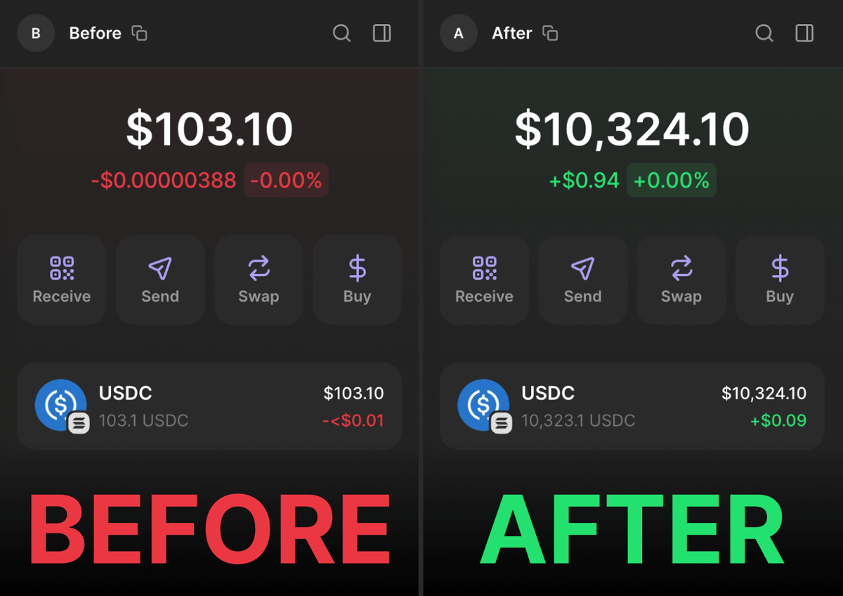DeFi_Hanzo's tweet photo. Giveaway + $100 to $10,000 challenge

1. Follow me @DeFi_Hanzo
2. Like, repost this tweet
3. Leave your SOL wallet

I will send some $SOL, so you can start repeating after me.

I will be trading here (https://t.co/IbolLJU9RI) trying to find new gems...

Left my thoughts on @somethingco_ol in the telegram