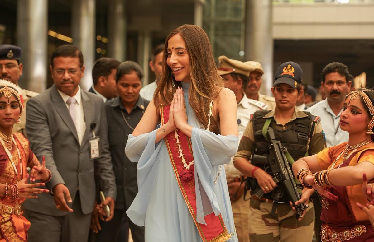 PageantTimes's tweet image. Miss World 2025 || Candidates Official Arrivals in Telangana, India 🇮🇳 

Canada 🇨🇦 , South Africa 🇿🇦, Brazil 🇧🇷, Portugal 🇵🇹

Who stands out?