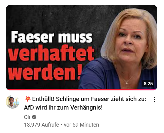 #oliredet ist auf gar keinen Fall radikal.

Wie kann man nur drauf kommen.