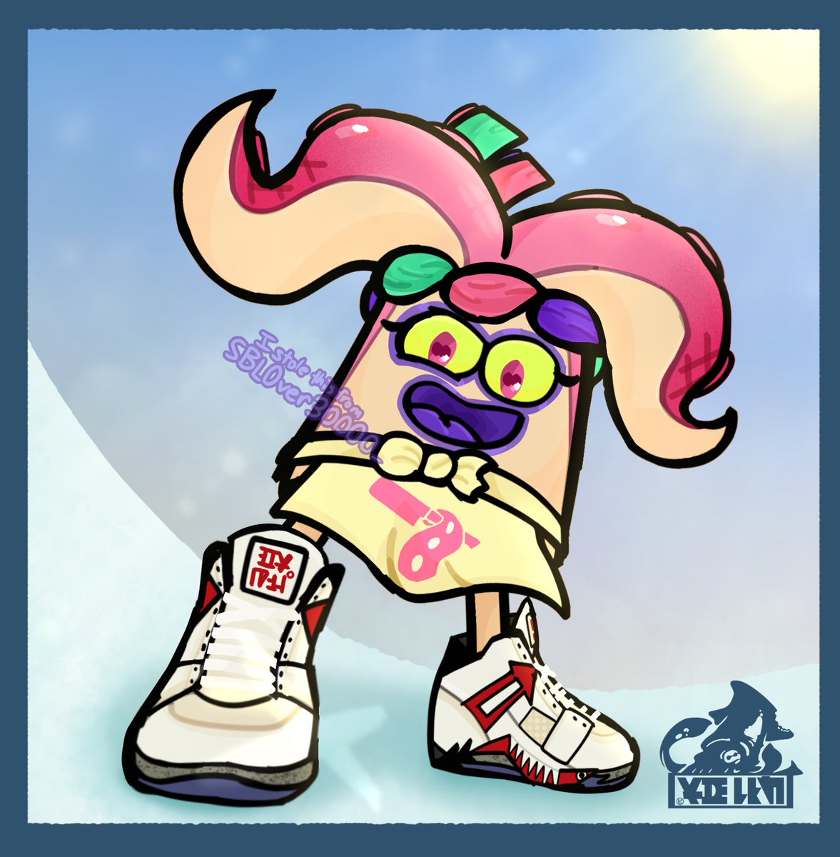 SBL0ver30000_'s tweet photo. ‘Out the Water’ star Nakiri Takome has collaborated with Enperry for a photo shoot! Shop the Enperry brand at your local clothing stores!
#SplatoonOC #SplatoonOutTheWater #Splatoon https://t.co/1py2kT010u