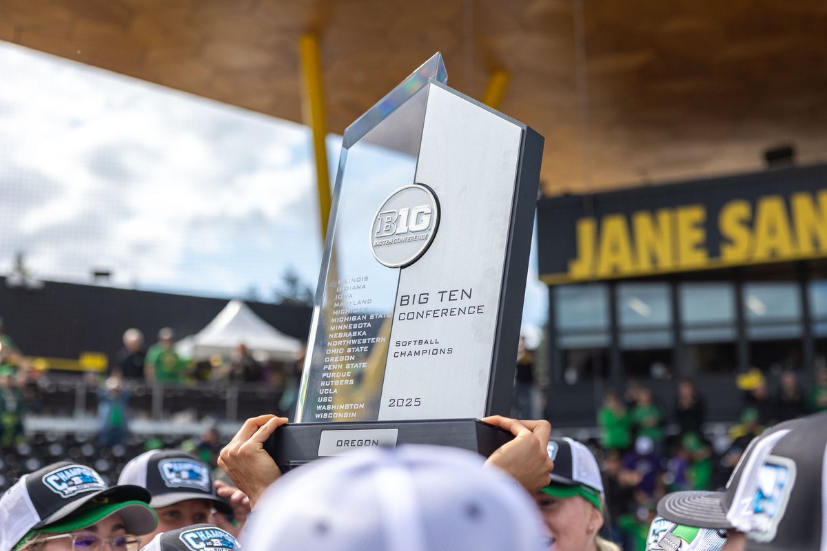 BIG Ten, BIG dreams, BIG Champs 🏆

#GoDucks | #Version7