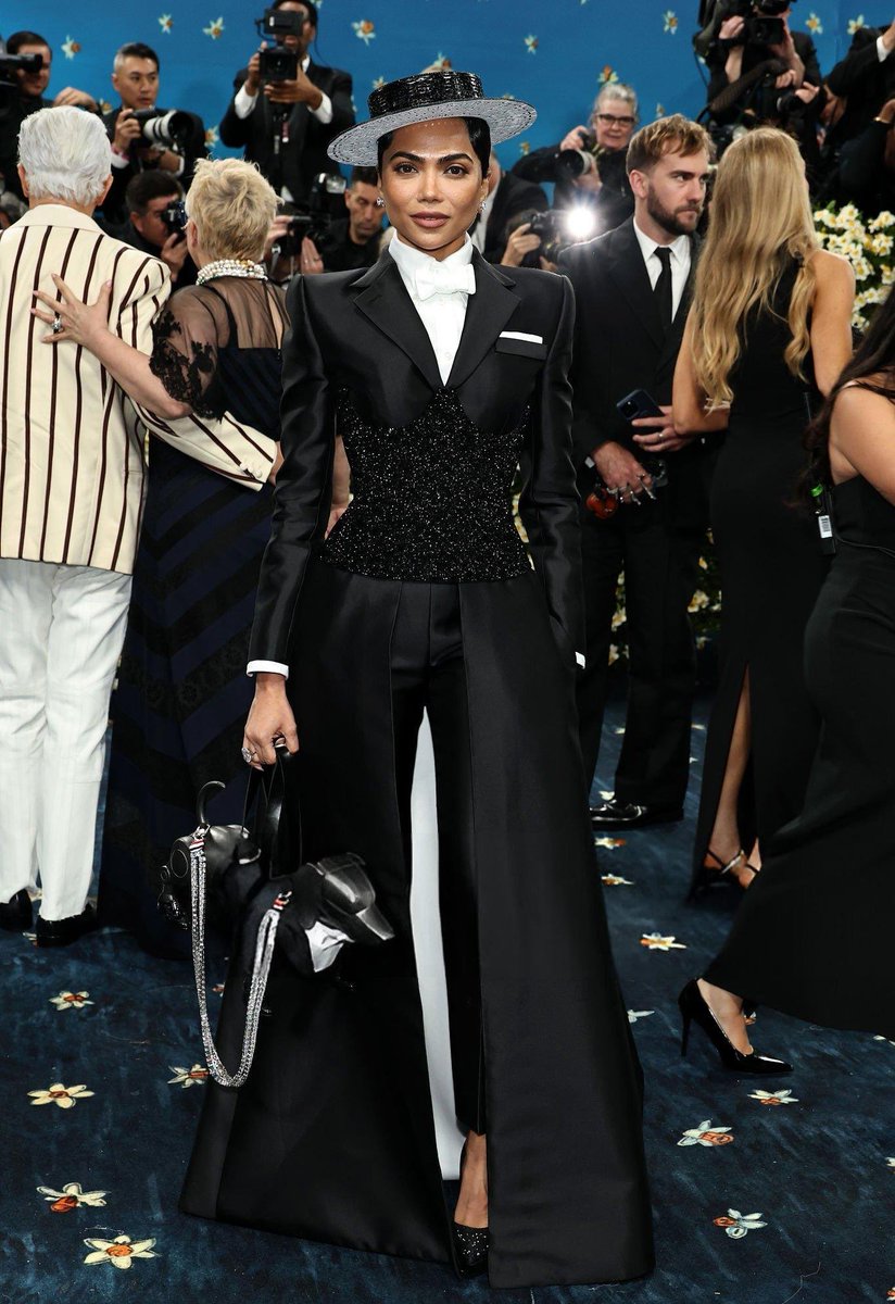 Mona Patel in Thom Browne 💎💎💎 #MetGala2025