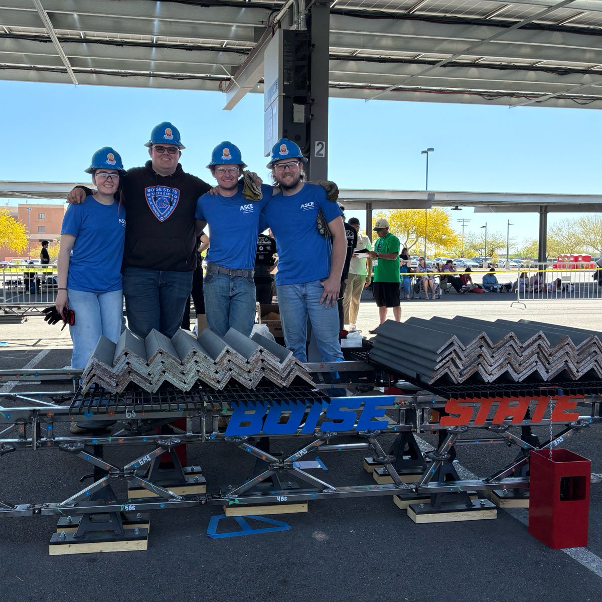 Boise State College of Engineering (@boisestatecoen) on Twitter photo Our <a href="/BoiseCivil/">Boise State Civil Engineering</a> teams scooped up major wins at the annual Intermountain Southwest Student Symposium. Read more and discover the <a href="/BoiseState/">Boise State University</a>'s wins and which team is headed back to nationals here: bit.ly/3SkmUCG
#BoiseState #BoiseStateCOEN #FromIdeasToImpact Our <a href="/BoiseCivil/">Boise State Civil Engineering</a> teams scooped up major wins at the annual Intermountain Southwest Student Symposium. Read more and discover the <a href="/BoiseState/">Boise State University</a>'s wins and which team is headed back to nationals here: bit.ly/3SkmUCG
#BoiseState #BoiseStateCOEN #FromIdeasToImpact