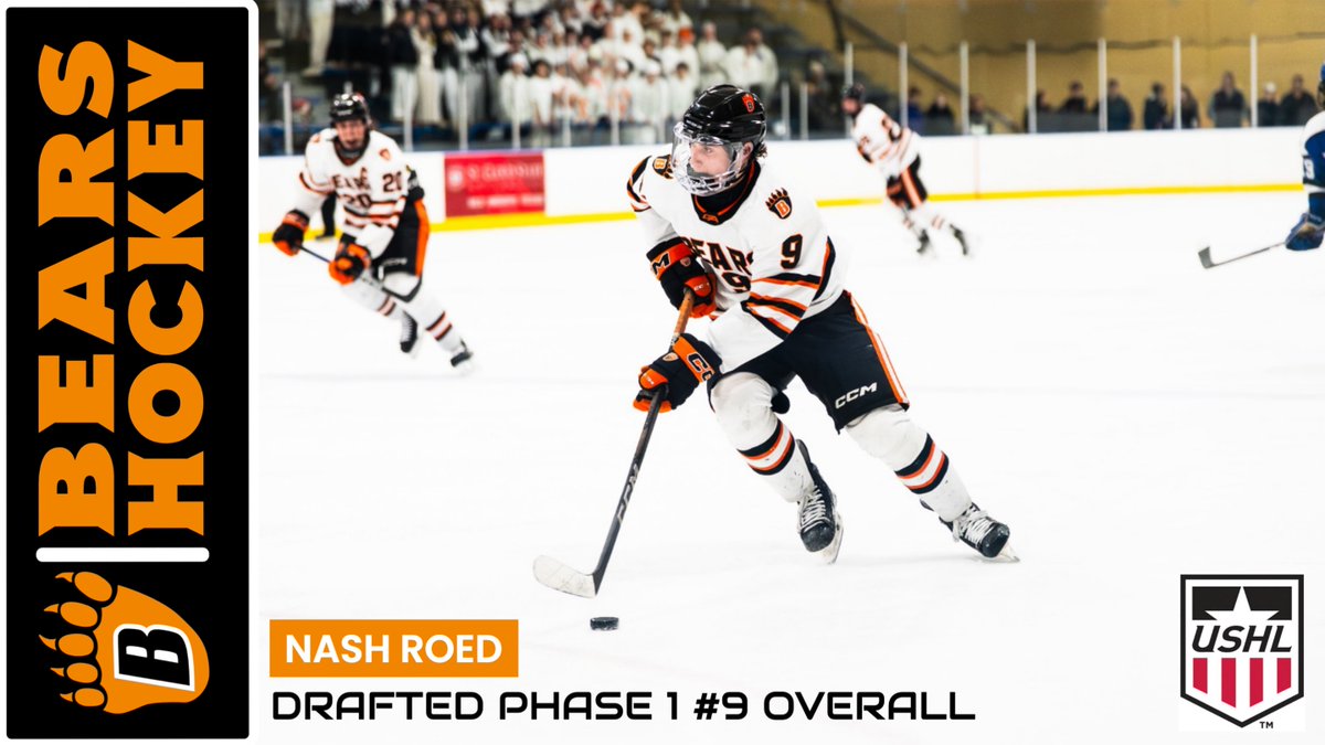 Congratulations Nash Roed! #BearsHockey