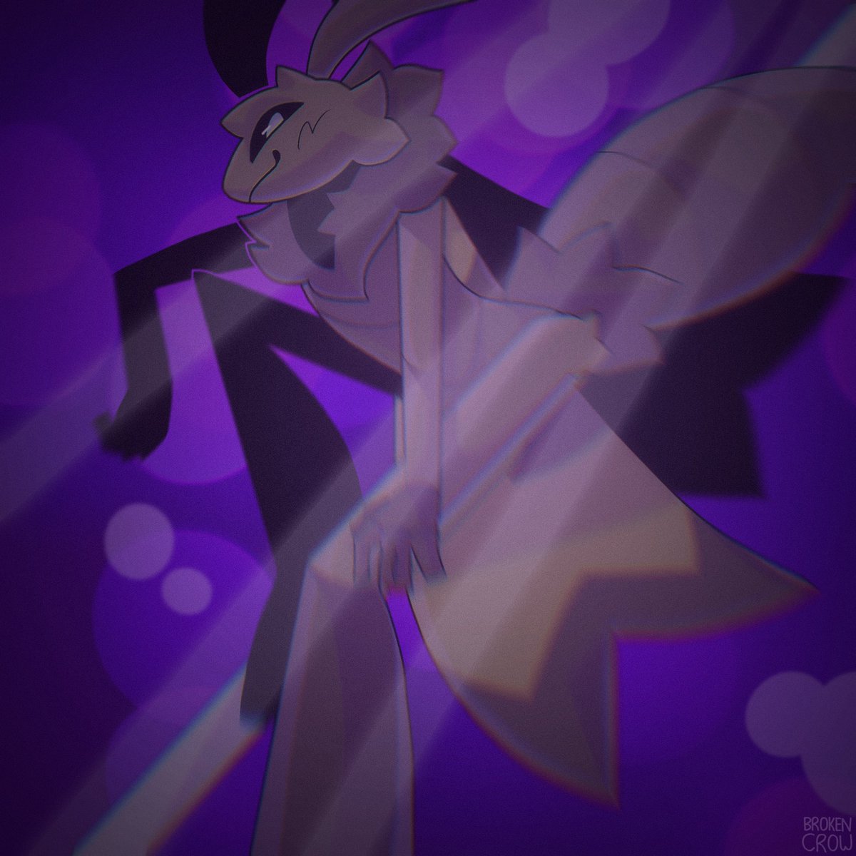 brokencroww's tweet image. He’s a star~! #venbrokencroww #moth #mothoc #bugoc #digitalart #smallartist #brokencroww