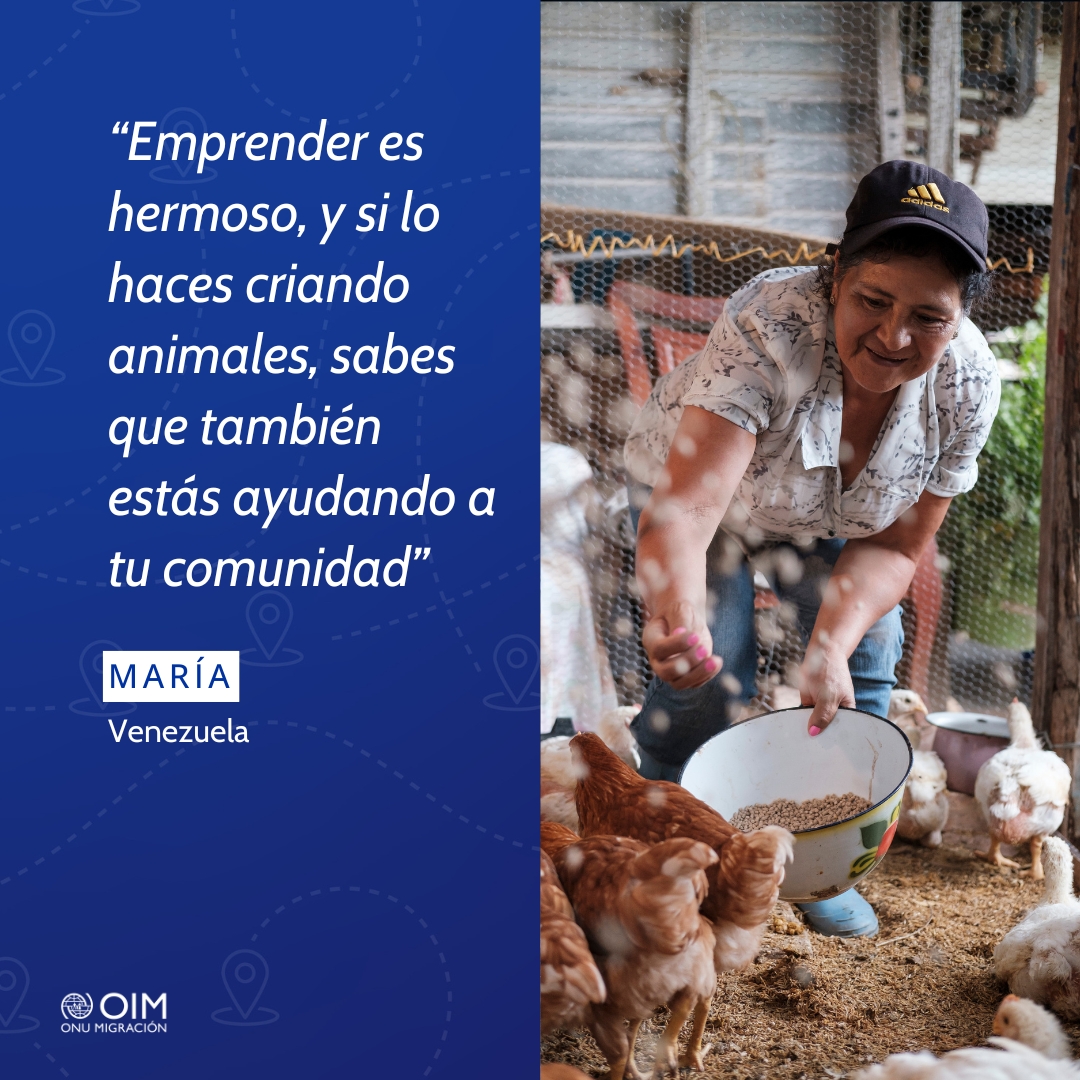 ✨ María Luisa ha dedicado su vida al trabajo: enseñó, cocinó, cuidó… Hoy lidera una pequeña granja avícola con la misma pasión de siempre.

Cada oficio es valioso. Cada esfuerzo merece reconocimiento.

🔗 Conoce su historia: bit.ly/44T2WXd