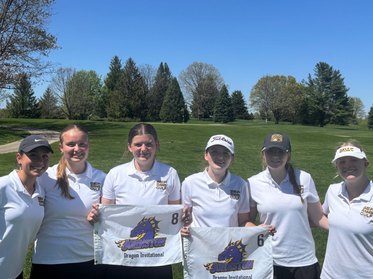 Rams place third at the Dragon Invitational today at Jester shooting at 348. Placing 6th <a href="/AnnaWahman/">Anna Wahman</a> 79 and 8th <a href="/KateWahman/">Kate Wahman</a> 81. Also counting <a href="/EmmaHageman/">Emma</a> 88 and Malia Mendez 100.