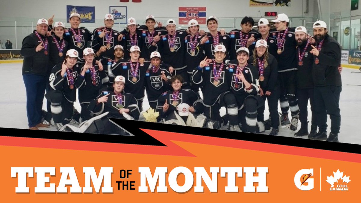 GTHL Hockey (@gthlhockey) on Twitter photo The U18 Vaughan Kings are the Gatorade Team of the Month for April! π
<a href="/vaughankingsAAA/">Vaughan Kings</a> | #GatoradeTOTM The U18 Vaughan Kings are the Gatorade Team of the Month for April! π
<a href="/vaughankingsAAA/">Vaughan Kings</a> | #GatoradeTOTM