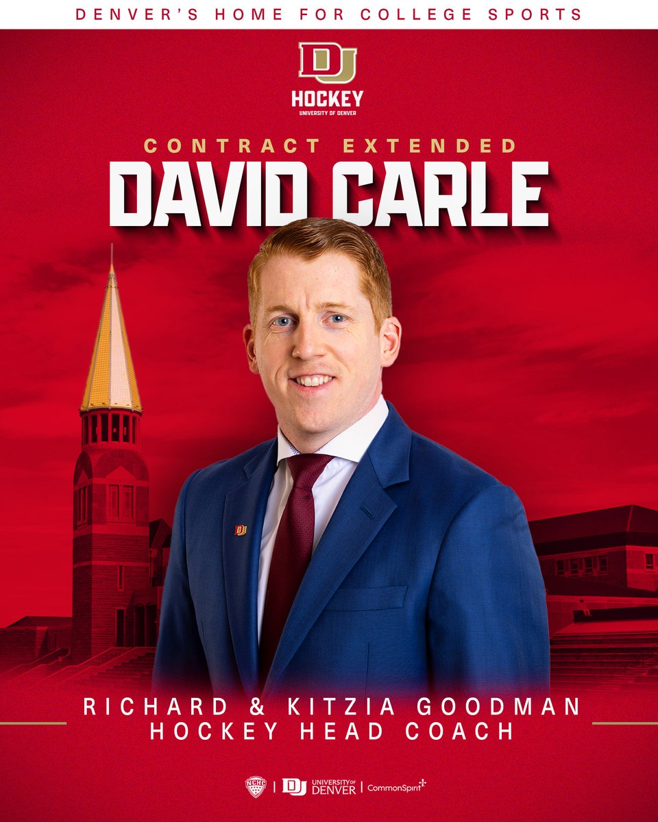 STAYING PUT: David Carle signs a multi-year contract extension and is committing to a multi-year pledge in support of the Murray Armstrong Hockey Student-Athlete Enhancement Fund.

Full Story: bit.ly/3YrU1Iw

#GoPios // #ProudPioneers