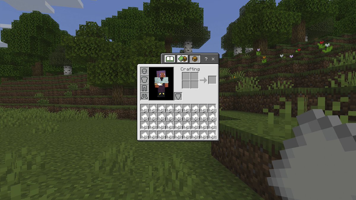 Minecraft's tweet image. What I mean when I say when my pocket's full of paper
