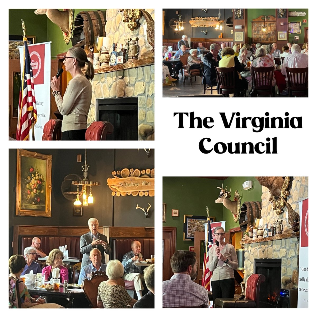 🎉 Huge thanks to everyone who joined us! 🙌 Kristi Way from the Republican Party of Virginia shared insights on the 2025 House of Delegates races! 🏛️✨ Don’t miss future events—join our email list! 📧💌 #RPV #thevirginiacouncil #parklanetavern