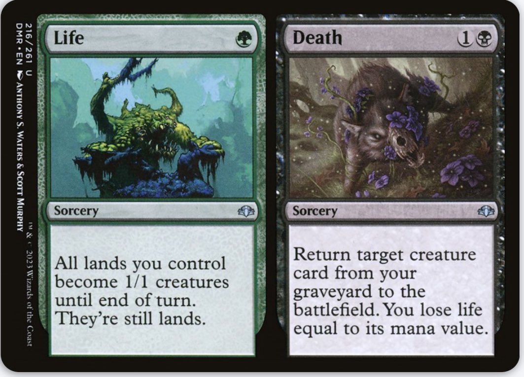 It’s not often we see a card that used to see a lot of play come back to support a completely different focus. From Dockside recursion to Cradle support!

🌳 💀 Life // Death 💀 🌳 

youtu.be/igPYKnxQN9s?si…