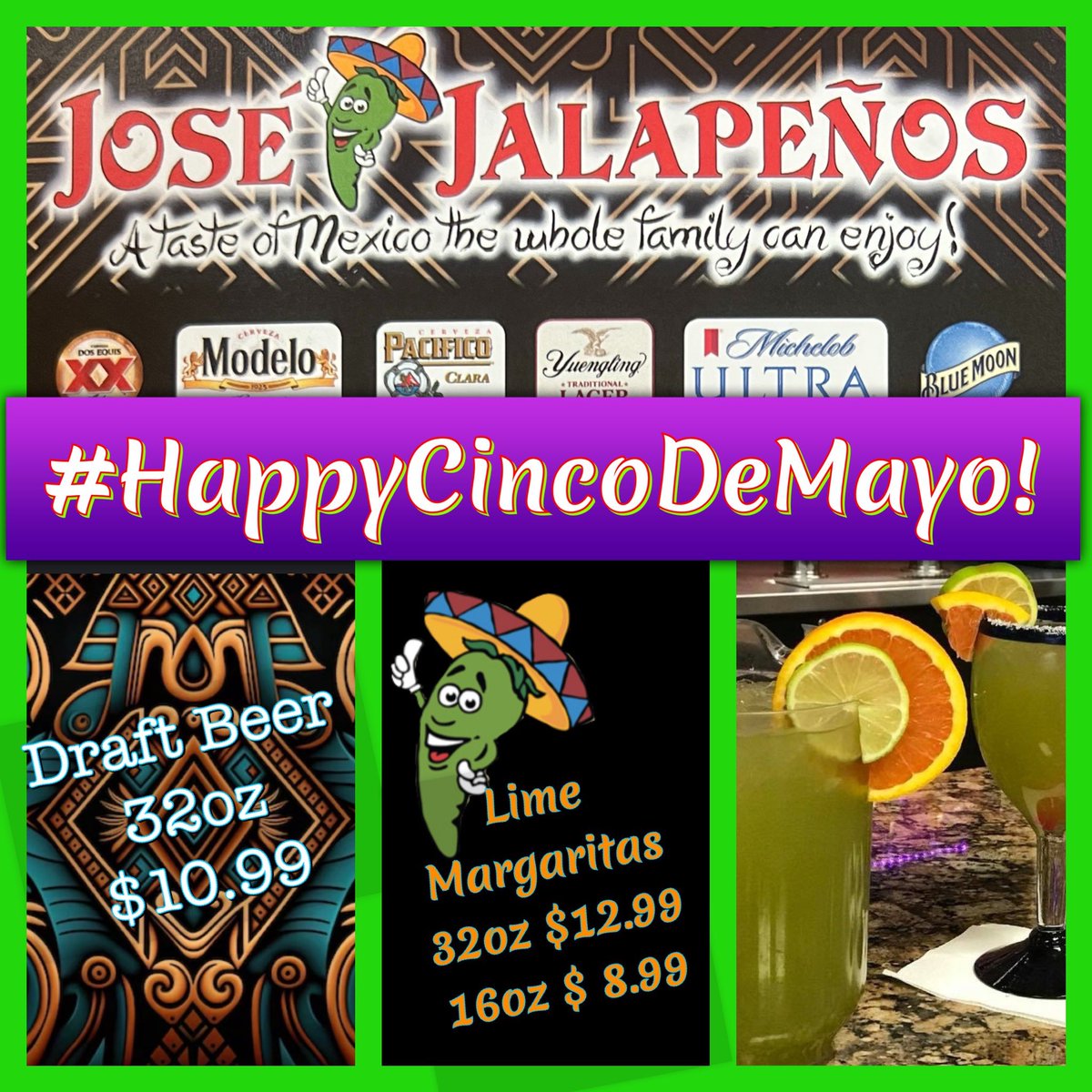 A taste of Mexico the whole family can enjoy! ®️ Jose Jalapeños #CincoDeMayo2025