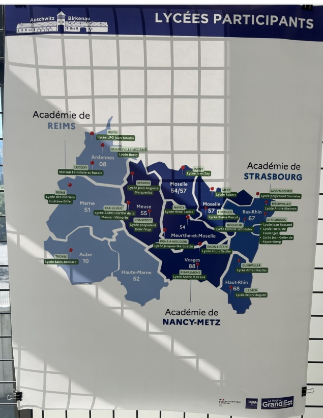 LBPascalForbach's tweet image. 🕯️ Restitution du projet #Shoah à Metz – 28 avril 2025
Une journée marquante autour de la mémoire, de l’histoire et de l’engagement des jeunes générations.
Merci à nos élèves et aux 24 lycées participants pour la richesse des échanges et des productions.
@pf_mourier
@cabbeke