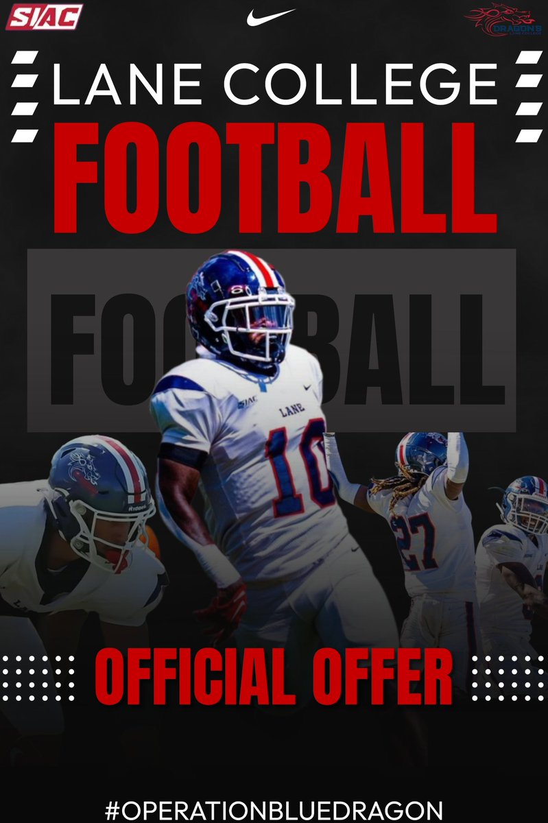 MichaelArbour__'s tweet image. Blessed to receive my first official offer to Lane College!
Thank you @COACHPEEJAYJACK!
@jholmes5150 @Helton_FBCoach @RockFootball1 @coachripshwtime