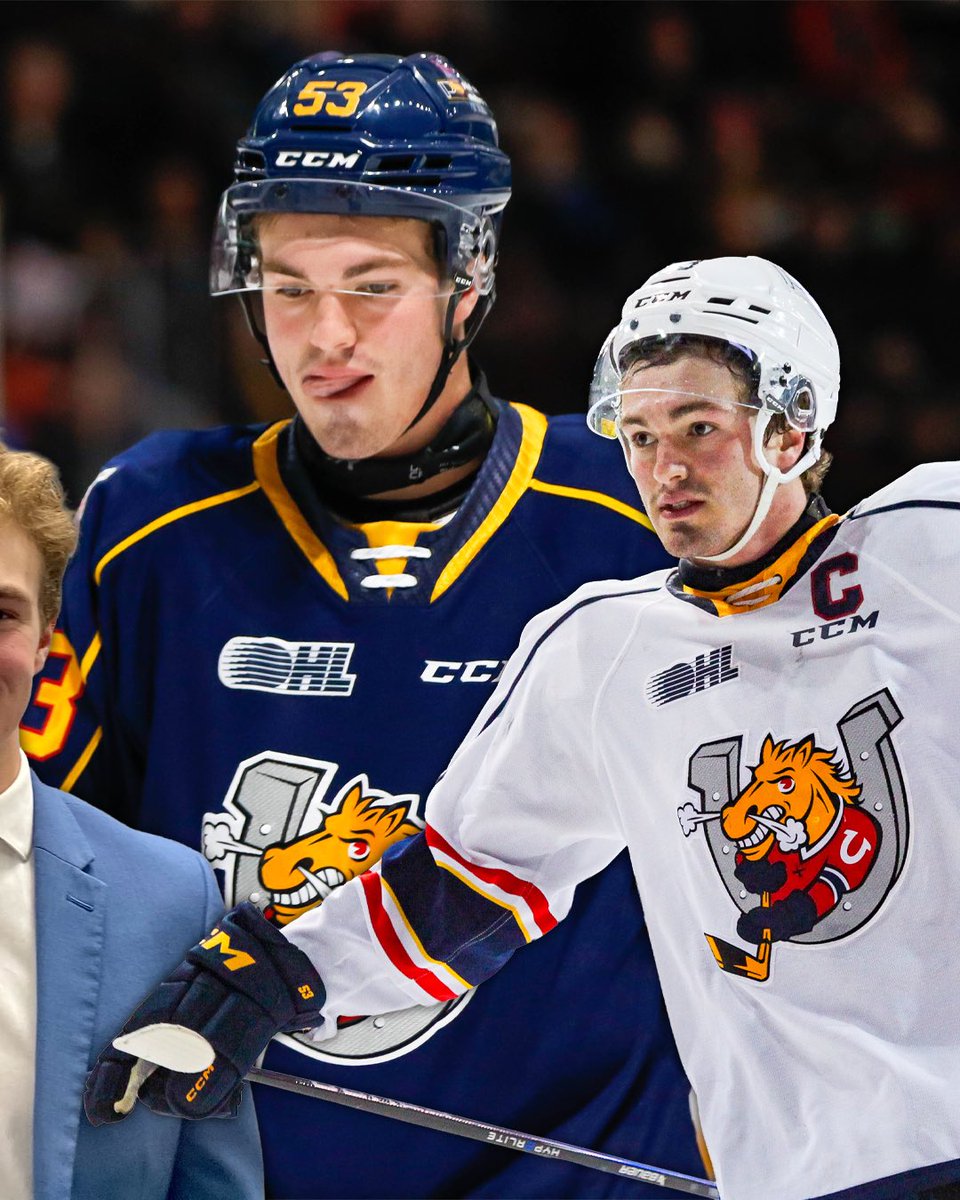 A Barrie Colt for life 🤠

Beau Jelsma demonstrated what it meant to be a member of this team and city, thanks for everything you've done Beau!

#GiddyUp | <a href="/JelsmaBeau/">beau jelsma</a>