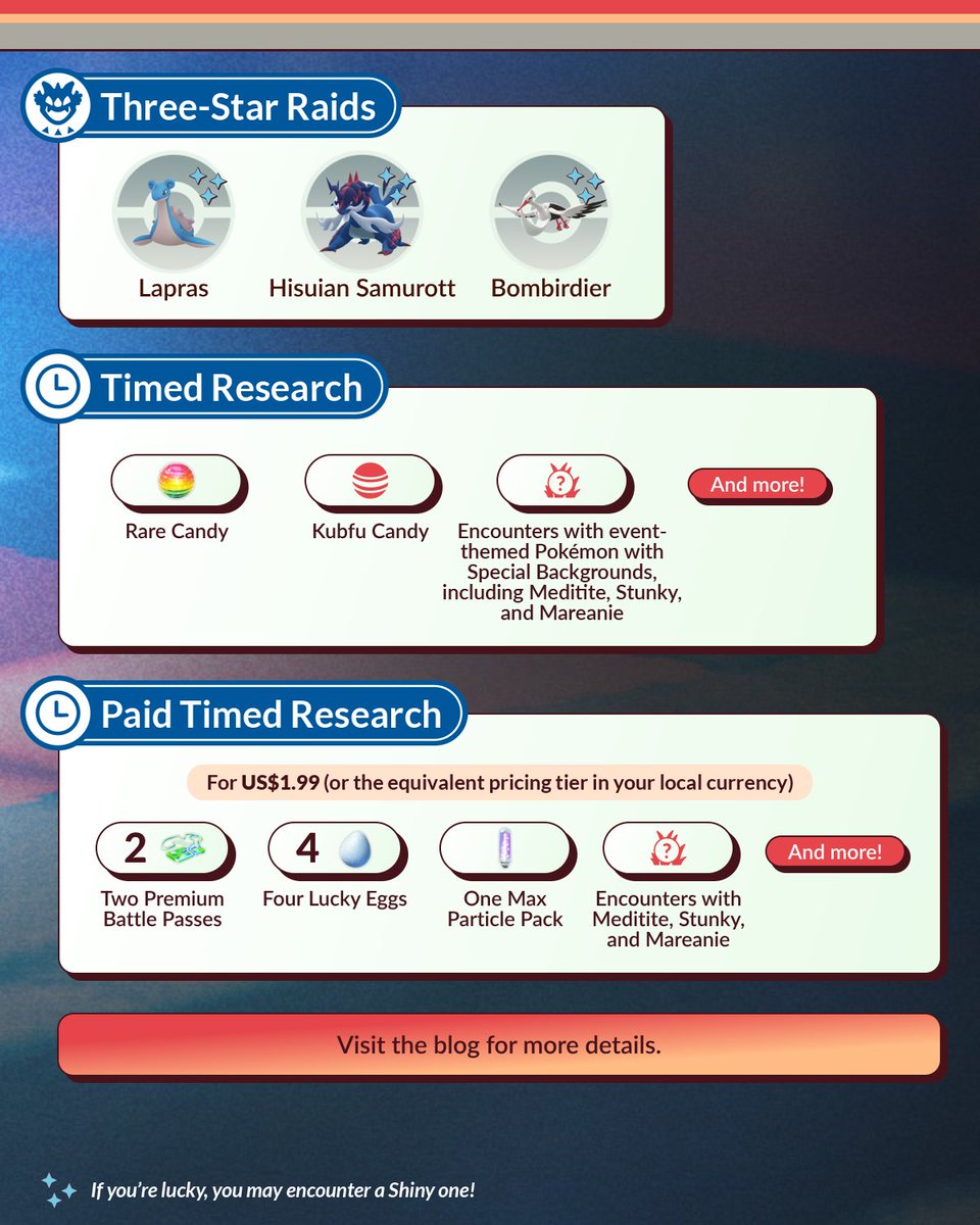 Get ready to rumble! 🔔🔔🔔🥊

The Wushu Pokémon Urshifu will make its #PokemonGO debut during the Final Strike event!

May 21 at 10:00 a.m. to May 27at 8:00 p.m. local time

pokemongolive.com/post/final-str…