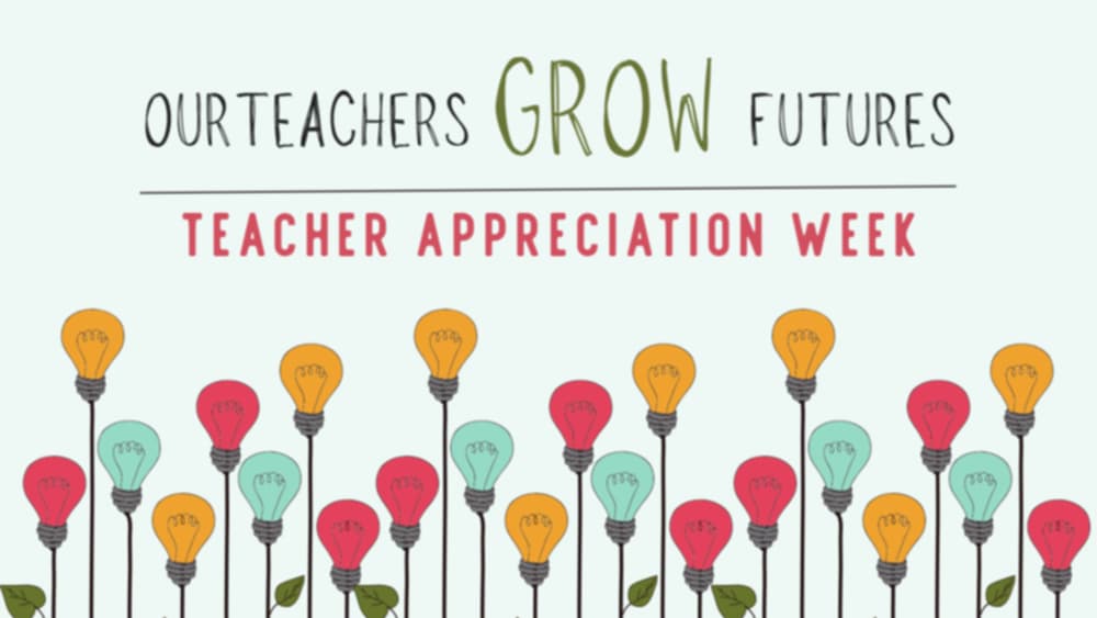 Thank you to our teachers, appreciate all you do for our students and staff daily! Happy Teacher Appreciation Week!!!