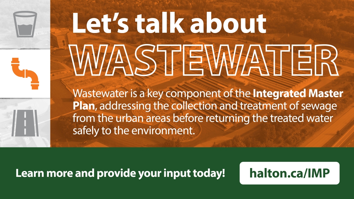📢 Get involved #HaltonON! We want your feedback on our Integrated Master Plan – we’re planning the water, wastewater and transportation infrastructure that will support growth targets to 2051. View the draft plan and provide your feedback today – halton.ca/IMP