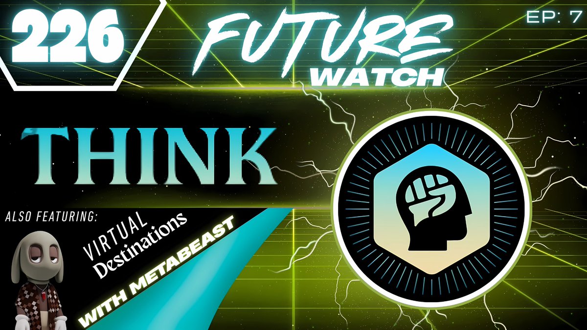 "Future Watch" presented by TRU Media Group <a href="/therealUCpod/">TRU Media Group</a> 

Joining us as a guest co-host will be <a href="/collectorsgd/">Collectors Gone Digital</a>, as we chat with <a href="/thinkagents/">THINK</a>; leaders in decentralized AI! 

Learn how their platform lets you own a private, smart AI agent that you control. We’ll explore their