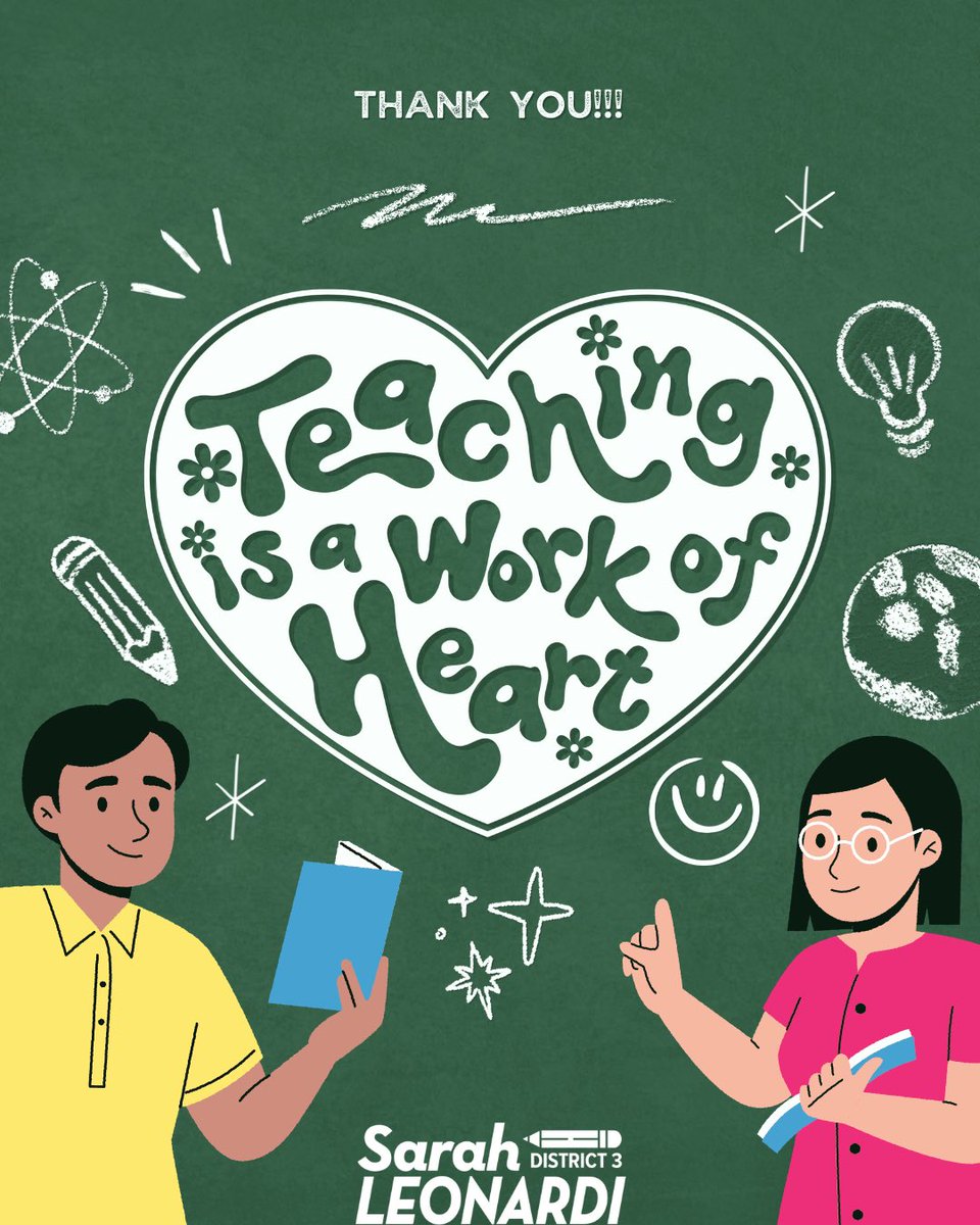 To the teachers who inspire, encourage, and shape the future—thank you for your dedication, patience, and heart. This week, and every week, we appreciate you more than words can say!