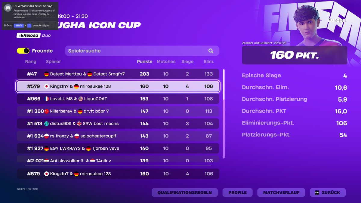 WW won bugha skin