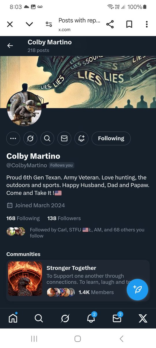 KJW (@hawkesbay69) on Twitter photo Can we get get <a href="/ColbyMartino/">Colby Martino</a> some more great followers please follow, repost let's do this 💪 🫶💯💥 Can we get get <a href="/ColbyMartino/">Colby Martino</a> some more great followers please follow, repost let's do this 💪 🫶💯💥
