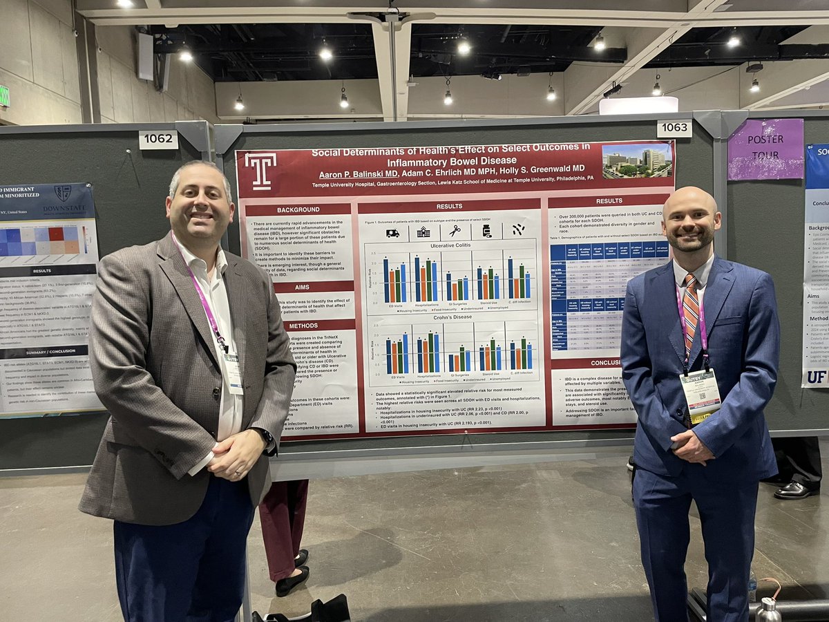 Some of our great posters #DDW2025. Great work to all of our fellows and residents.