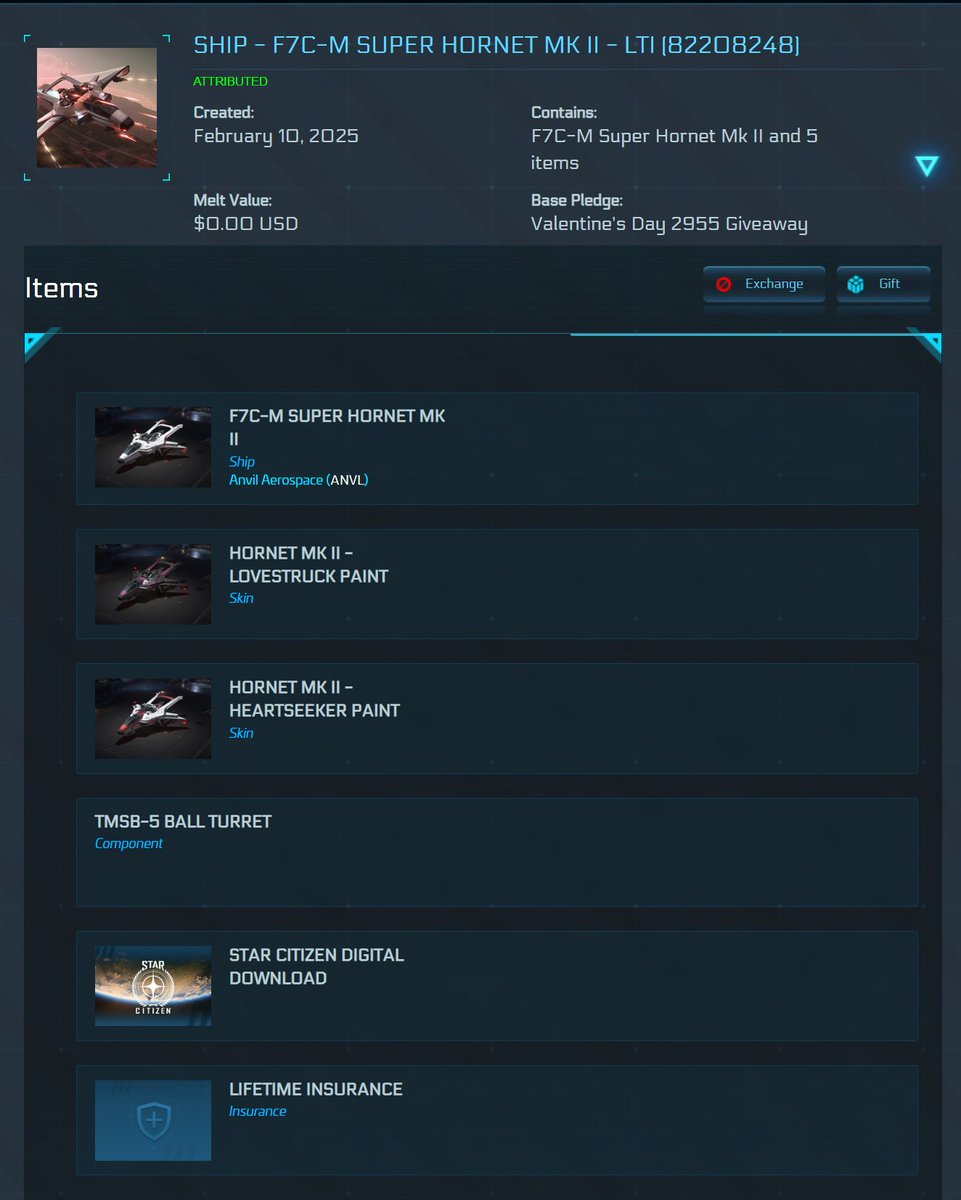 🚨Star Citizen Ship Giveaway 🚨
F7C-M Super Hornet Mk II - LTI

(Courtesy of CIG to go to my community!) #gaming 

To Enter: 
- Follow <a href="/DaPoets42/">DaPoets</a>
- Comment 
- Share &amp; Like this post! 🥳

Winner to be picked MAY 11TH! 😎
More chances on my other socials too!