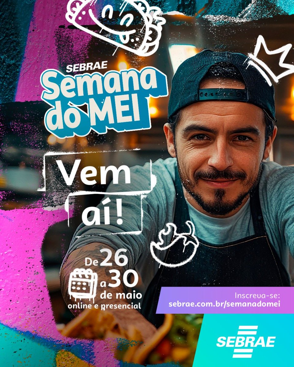 pi_sebrae's tweet photo. Vem aí a Semana do MEI 2025!
De 26 a 30 de maio, o Sebrae contará com uma programação especial, on-line e presencial, com tudo que você precisa para impulsionar o seu negócio. 💼✨
📍 Capacitações, atendimentos, palestras e muito mais! Inscreva-se agora: https://t.co/T7C8cWCl1u https://t.co/xD7LXfNzR0