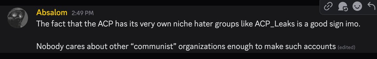Other communist groups are actually communist. That's why.