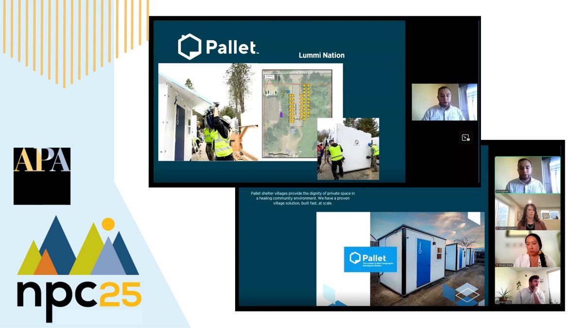 Last month, Pallet’s Planning &amp; Technical Operations Manager, John Baskett, spoke at the American Planning Association’s National Planning Conference. John participated in a panel on Tribal Community Development: Equitable Planning for Indigenous Land, where he highlighted