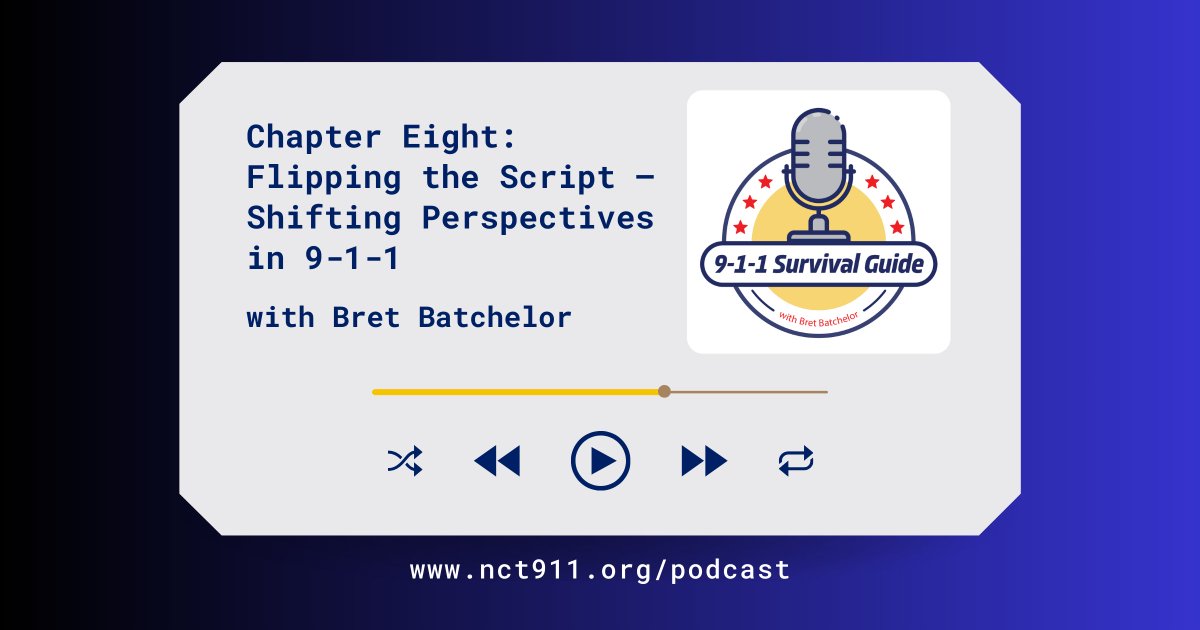 In Episode 8 of 9-1-1 Survival Guide, Bret Batchelor challenges dispatchers to shift their perspective—from focusing on the stress to recognizing the impact they make every day. Listen now at hubs.li/Q03l6pQH0 or on your favorite streaming platform.