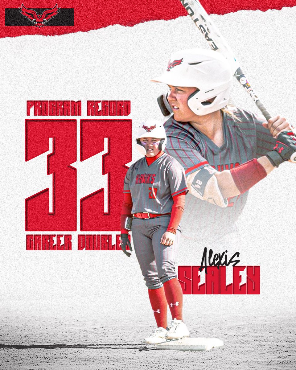 Career Doubles Record! 

On Saturday, Alexis Sealey Became the All-Time Doubles Leader in Program History!!! Oh and She’s Only a Sophomore! 

#HawkPride