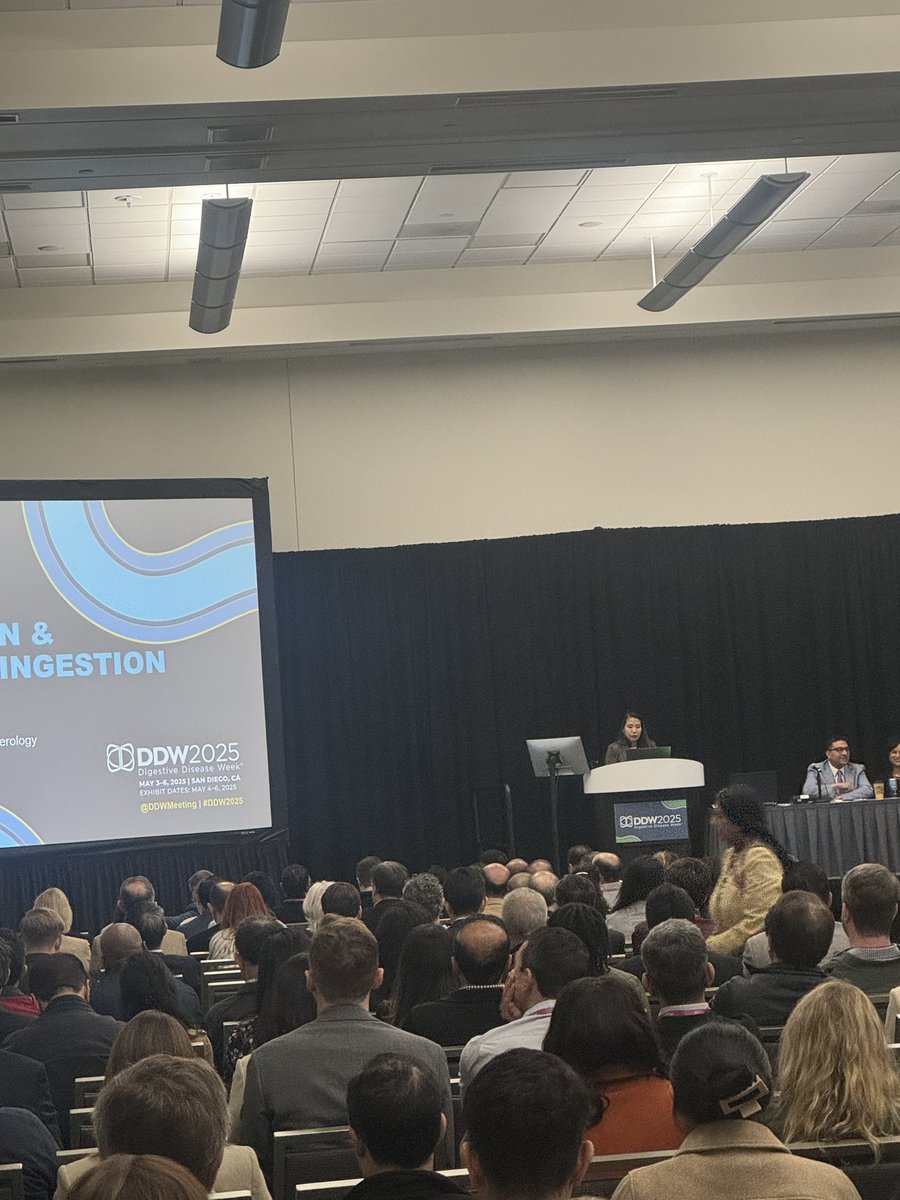 Michelle Baliss, DO (@balissmichelle) on Twitter photo Standing room only at this excellent session on nighttime GI emergencies by the amazing <a href="/TrieuMD/">Judy Trieu, MD, MPH</a> <a href="/BilalMohammadMD/">Mohammad Bilal, MD</a> 🔥😍 <a href="/DDWMeeting/">Digestive Disease Week</a> #DDW2025 Standing room only at this excellent session on nighttime GI emergencies by the amazing <a href="/TrieuMD/">Judy Trieu, MD, MPH</a> <a href="/BilalMohammadMD/">Mohammad Bilal, MD</a> 🔥😍 <a href="/DDWMeeting/">Digestive Disease Week</a> #DDW2025
