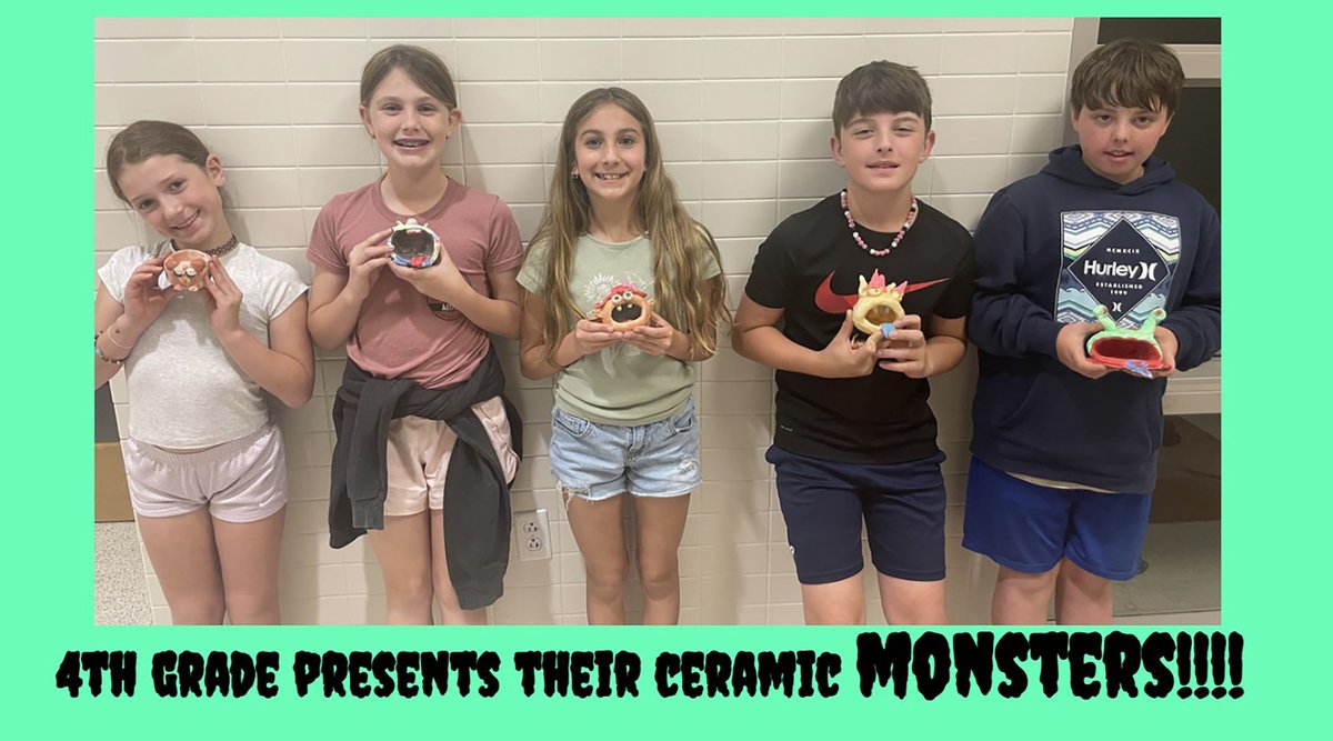 Donna Richardson (@wchdonna) on Twitter photo Mrs. Dunn's 4th Grade WCHE Tiger artists present their fun ceramics <a href="/ltisdschools/">ltisdschools</a> <a href="/wcheprincipals/">WCHEprincipals</a> Mrs. Dunn's 4th Grade WCHE Tiger artists present their fun ceramics <a href="/ltisdschools/">ltisdschools</a> <a href="/wcheprincipals/">WCHEprincipals</a>