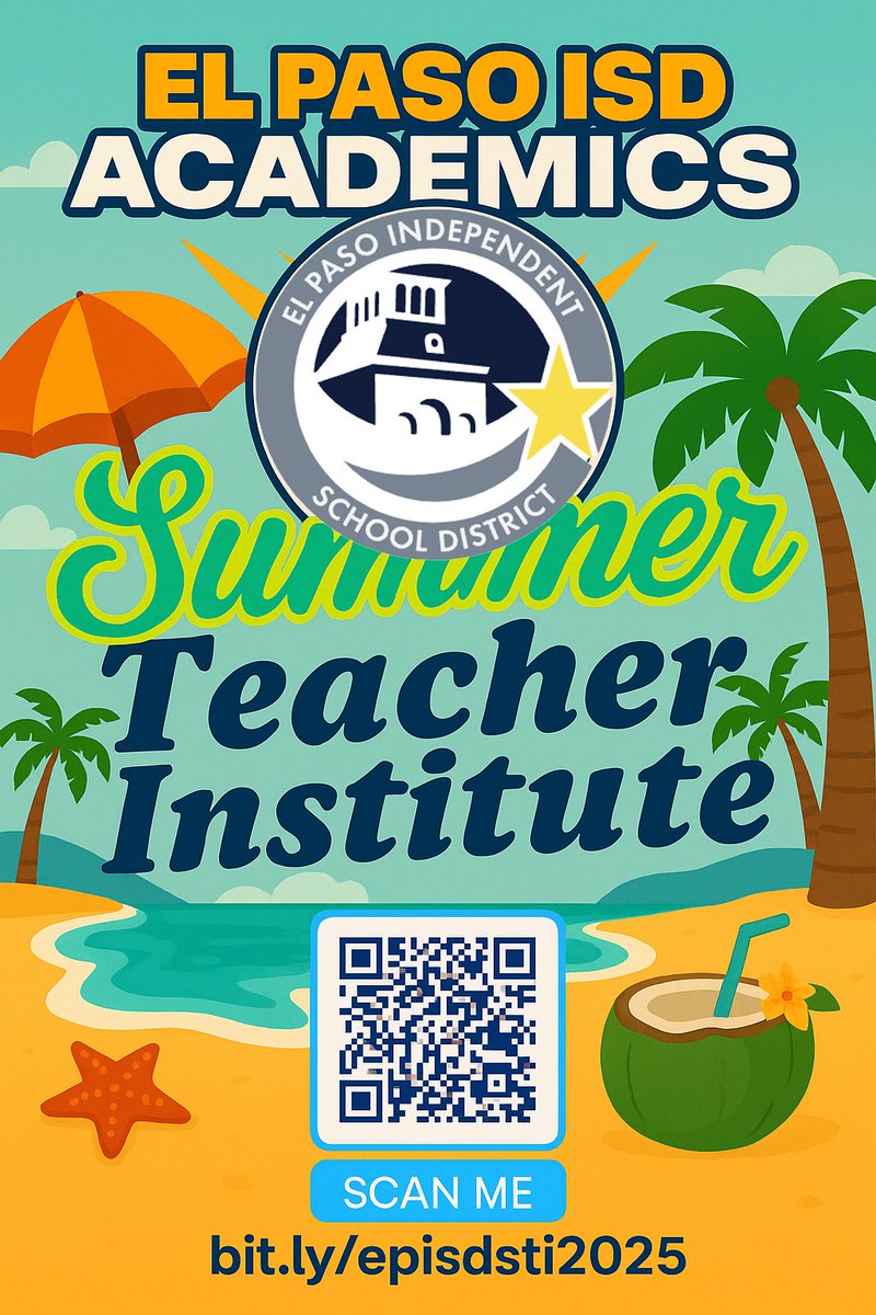 J Yepez (@jyepez_tech) on Twitter photo Calling all <a href="/ELPASO_ISD/">El Paso ISD</a> educators! Want to experience learning that's truly hands-on and engaging? The Academics Summer Institute is where it's happening! Gain invaluable insights and skills by <a href="/EPISD_ITS/">EPISD Digital Learning</a> <a href="/CTE_EPISD/">CTE_EPISD</a> <a href="/EPISDAcademics/">EPISD Academics</a> <a href="/EPISD_DualLang/">EPISD Dual Language</a> <a href="/EPISDWeallcount/">EPISD Special Education & Special Services</a> and many more! Calling all <a href="/ELPASO_ISD/">El Paso ISD</a> educators! Want to experience learning that's truly hands-on and engaging? The Academics Summer Institute is where it's happening! Gain invaluable insights and skills by <a href="/EPISD_ITS/">EPISD Digital Learning</a> <a href="/CTE_EPISD/">CTE_EPISD</a> <a href="/EPISDAcademics/">EPISD Academics</a> <a href="/EPISD_DualLang/">EPISD Dual Language</a> <a href="/EPISDWeallcount/">EPISD Special Education & Special Services</a> and many more!