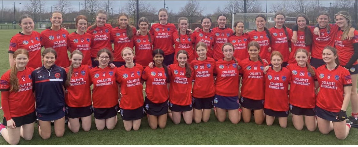 Best of luck to our senior camogie team in the Munster final tomorrow! 🔥 

🔽 Our Lady of Mercy Secondary School (Waterford) 
🗓 Tuesday 6th May   
⏰ 11am
📍   Moyle Rovers GAA Clonmel, Tipperary.