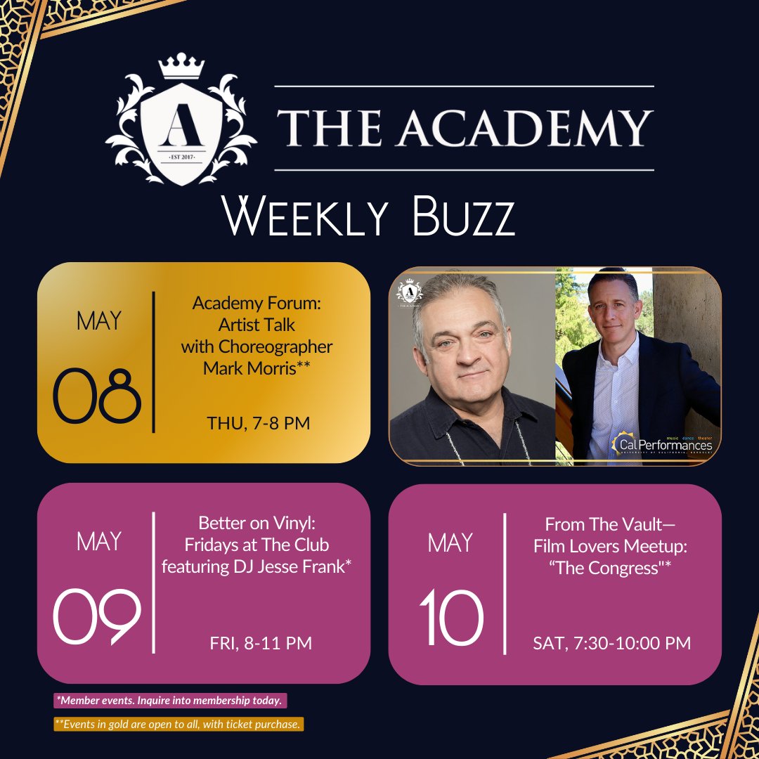 Jason Brock and Dee Spencer are taking over The Academy SF with bold piano, killer vocals, and the kind of vibe that makes you want to stay all night.

🗓️ May 7, 2025 | 7:30–9:30 PM

🎟️: bit.ly/433gop4