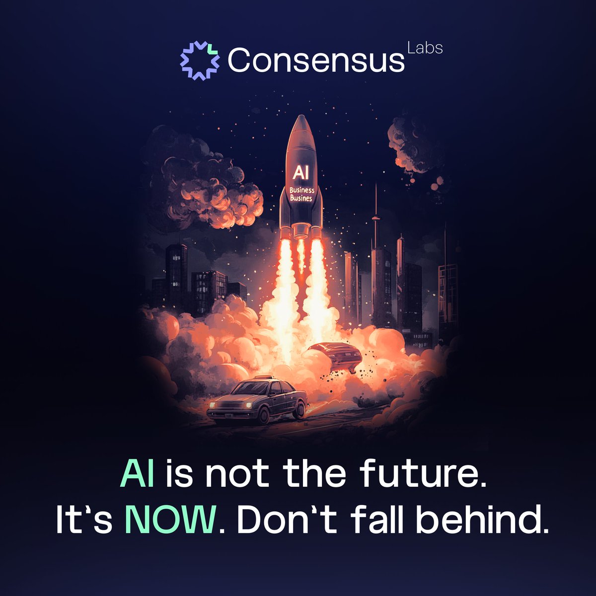 Consensus_Labs's tweet image. Still waiting for the future?
It already started — powered by AI.
At ConsensusLabs, we help you lead, not lag.

🚀 AI is now.

🔗 linktr.ee/consensuslabs

#AI #ConsensusLabs #FutureIsNow #NowNotLater