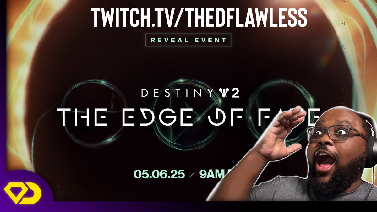 Can't wait to see what <a href="/DestinyTheGame/">Destiny 2</a> is cooking up! Join me in The Diamond Club tomorrow as we find out together!