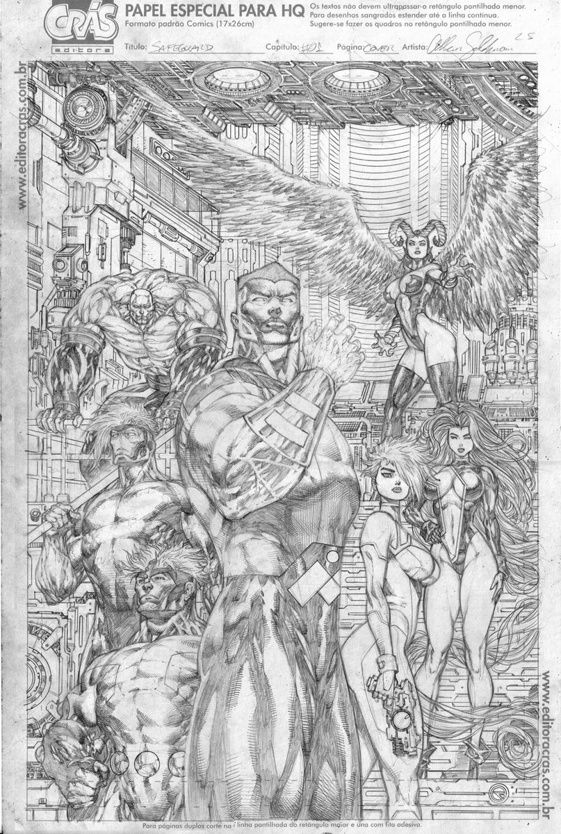 TG_inks's tweet image. Safe Guard cover.

Pencils: @AllanGoldman3 

Digital Ink: Me 😎
