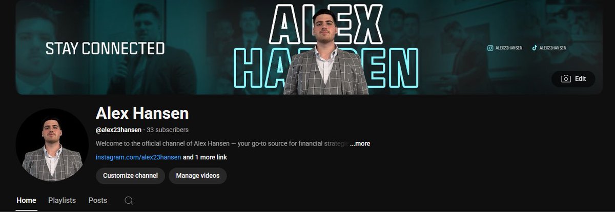 hanszncs's tweet image. I’m going to be posting long form content about business, sales, financial concepts, entrepreneurship, &amp;amp; much more on my YouTube channel. 

I’d appreciate anyone who drops a sub to the channel. 

📺: YouTube.com/@alex23hansen