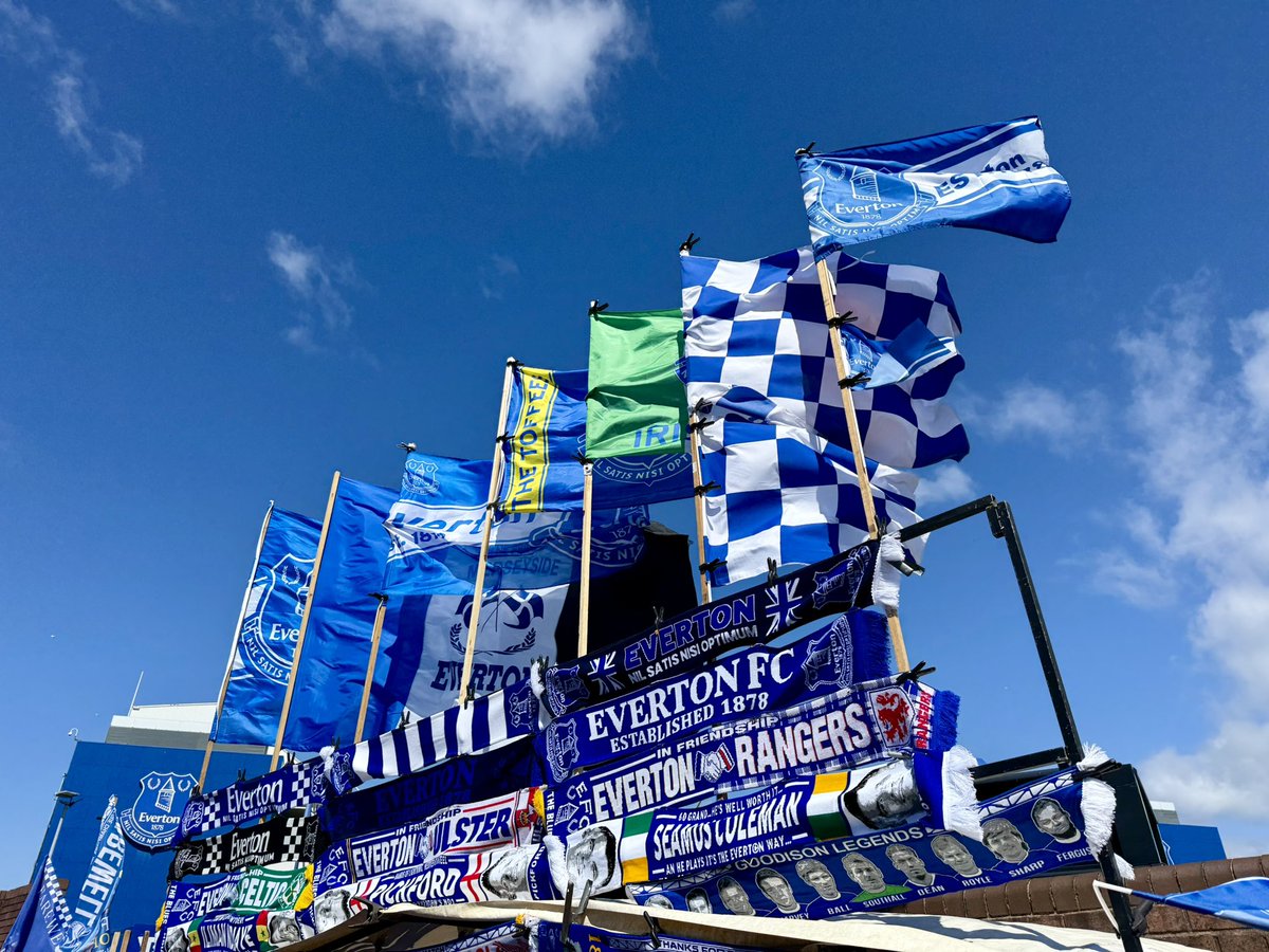 Saturday around the ground was an incredible atmosphere - just one game left in a fortnight. So many memories left behind - from going with my Grandad from 1987 to the highs &amp; lows, it’ll always be special. #Everton #goodison #efc
