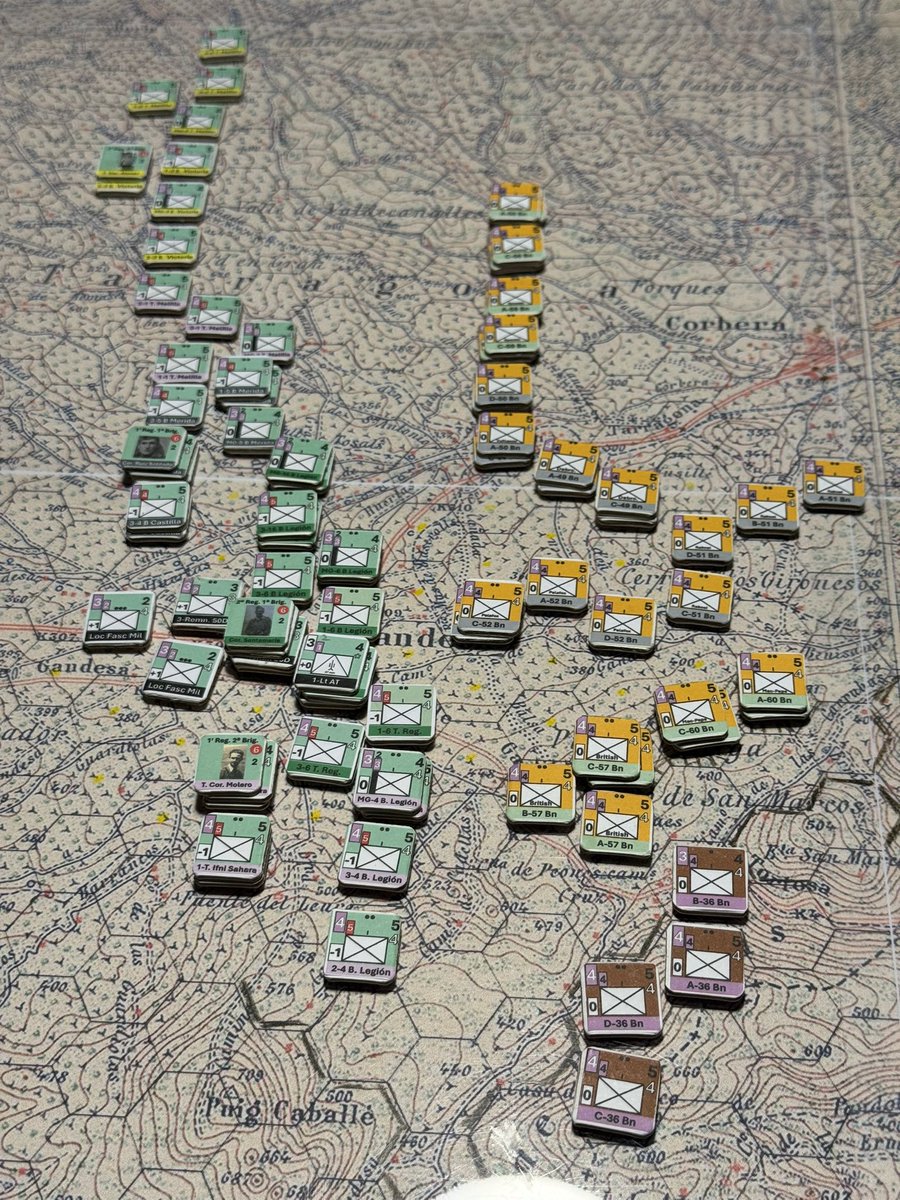 GTS Battle of the Ebro: If my current understanding of the sources is correct, there was no way the Republicans could have taken Gandesa on July 26. No heavy weapons and just 6 battalions against some 10 battalions with artillery and air superiority. <a href="/MultiManPub/">Multi-Man Publishing</a>