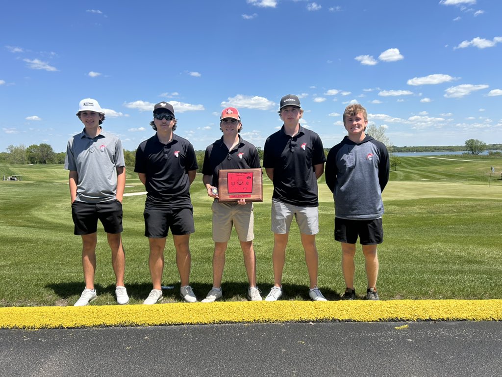 Trojans Suburban Red Conference Champs! Cato Individual Champ. King and Romsland Honorable Mention.
JV All Conference Shawn Paczosa and Collin Keller.