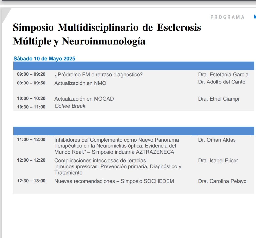 EthelCiampiSCL (@ethelscl) on Twitter photo Quedan muy pocos cupos presenciales pero aún puedes acompañarnos de forma Virtual desde todo el mundo 🌍🌎🌏! El programa ya está confirmado! No te lo pierdas! <a href="/NeuroinmunUC/">NeuroinmunologiaUC</a> 🧠👁👁 Quedan muy pocos cupos presenciales pero aún puedes acompañarnos de forma Virtual desde todo el mundo 🌍🌎🌏! El programa ya está confirmado! No te lo pierdas! <a href="/NeuroinmunUC/">NeuroinmunologiaUC</a> 🧠👁👁