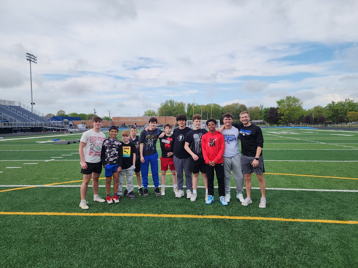 Great 1st annual QB school. Future is bright 🎯