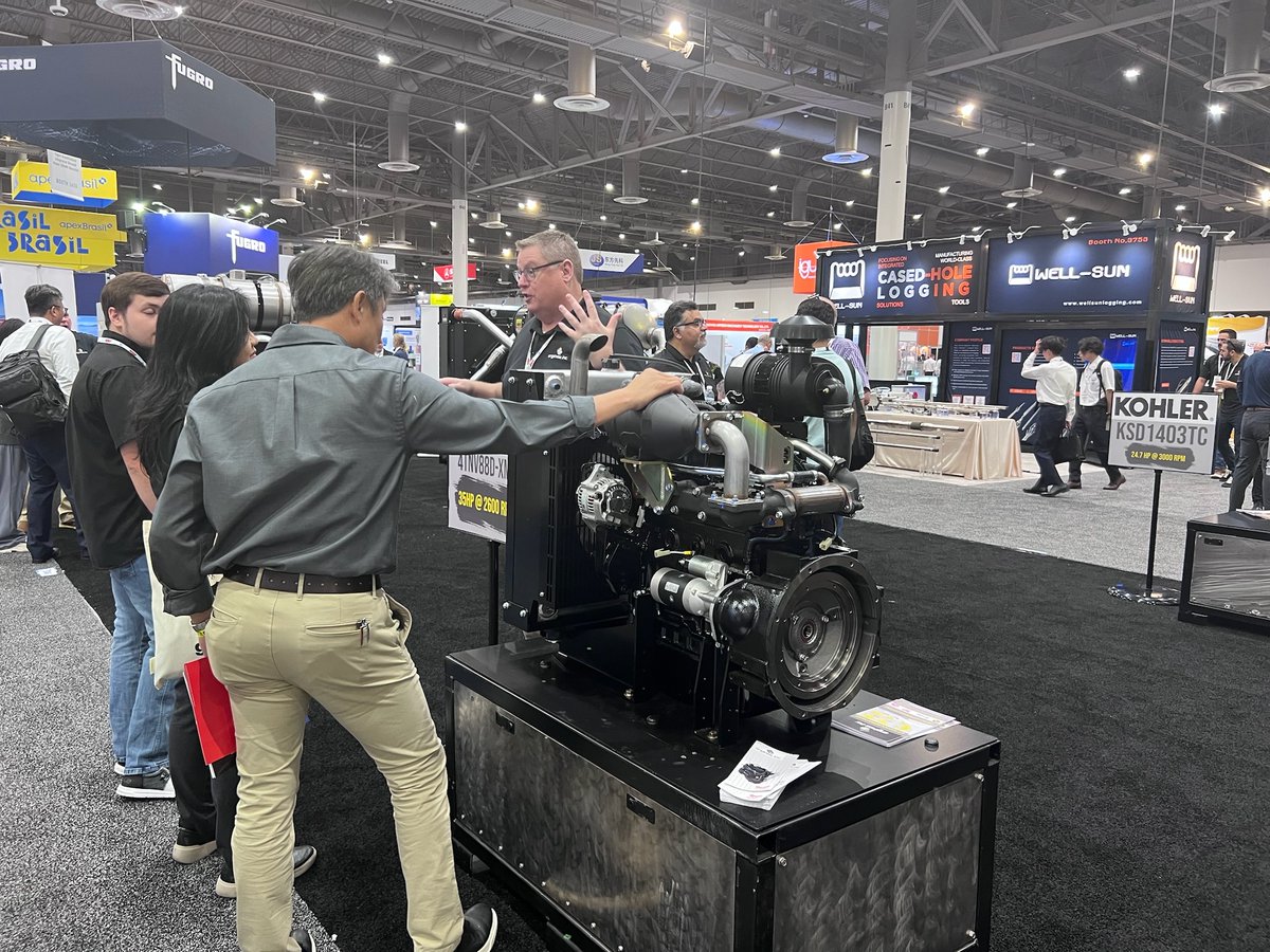 🔴 Live from the Exhibit Floor at #OTC2025 It’s buzzing down here! From full-scale rigs to cutting-edge robotics, the energy is electric (and not just from the displays ⚡).

#OTC2025 #OffshoreEnergy #EnergyInnovation #FutureOfEnergy